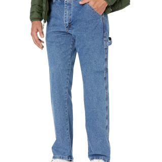 Wrangler 男士 经典木匠牛仔裤
