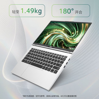 宏碁 高性能轻薄本电脑 14英寸酷睿Core5 210H 2.8K 120Hz 16G+1T