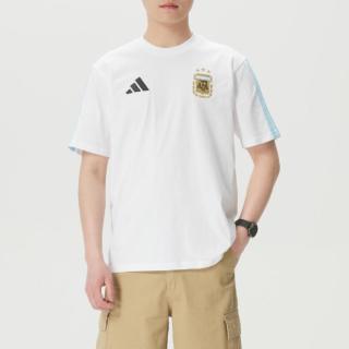 adidas 阿根廷队短袖 男装上衣 足球T恤