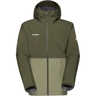 MAMMUT 男式 Linard Light Hs 连帽夹克, Marsh-Dark Marsh。