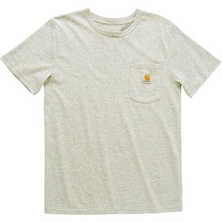 carhartt 适合幼儿 男性 时尚短袖口袋T恤 圆领短袖 常规版型