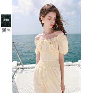 限尺码：三彩 收腰大摆 女士连衣裙