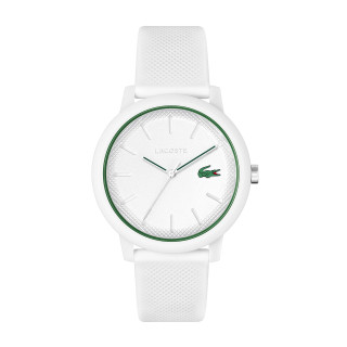 LACOSTE 女士石英手表 白色硅胶表带 One Size