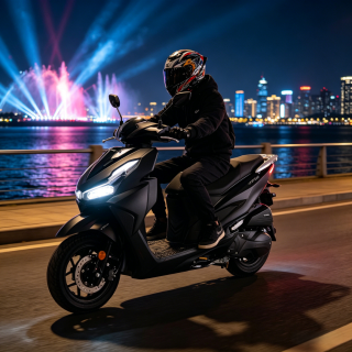 大阳电动车 DAYANG 大阳 VRS125 标准版燃油踏板摩托车