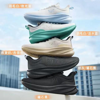 361° 361男鞋运动鞋2026夏季网面透气轻便鞋子减震软底跑步鞋 多颜色可选