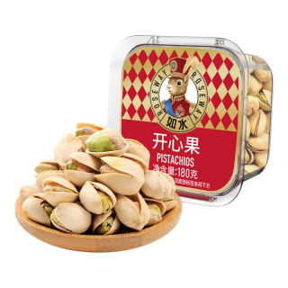 如水食品 如水开心果180g*1盒 出游休闲零食健康坚果