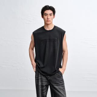 太平鸟 男式无袖T恤 BBCNG213XJ9