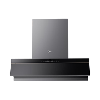 美的 AK7 PRO M换装版 27m³/min风量 顶侧一体烟机 QD529双边定时灶天然气套装