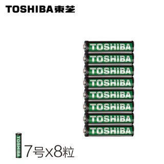 东芝 电池7号电池AAA8节