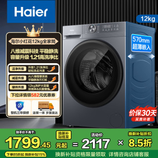 海尔 洗衣机XQG120-L52D1