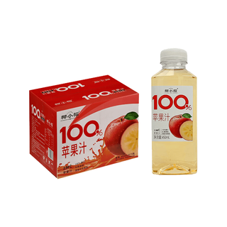 百多利 100%苹果汁 450ml*15瓶 果汁饮料