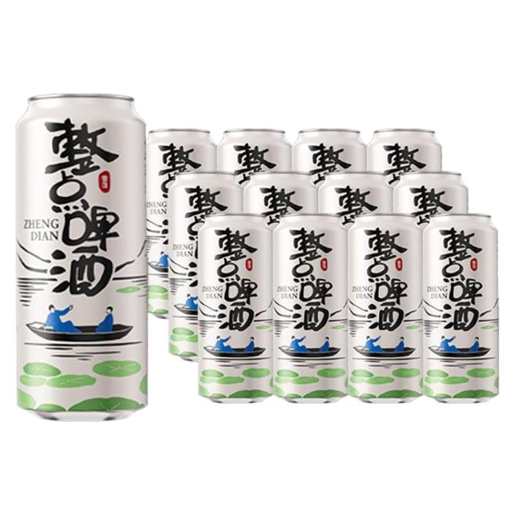 雪花 整点啤酒 500ml*12听