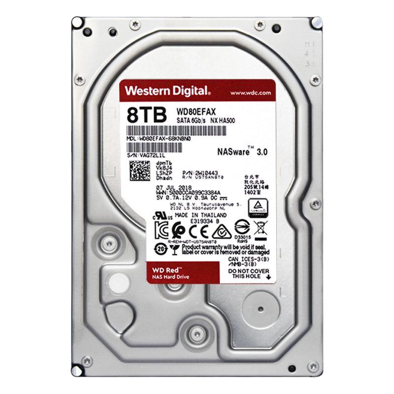 Western DigitalWD/西部数据4T西数红盘nas机械硬盘台式电脑