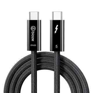 毕亚兹 雷电5数据线 PD240W快充 1.2m USB-C线