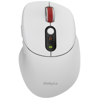 thinkplus M35D 轻音人体工学 白色 无线鼠标