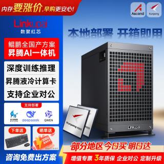 数聚红芯 HI7258 昇腾AI一体机 鲲鹏920S 国产信创推理部署OpenClaw工作站可装麒麟/统信系统