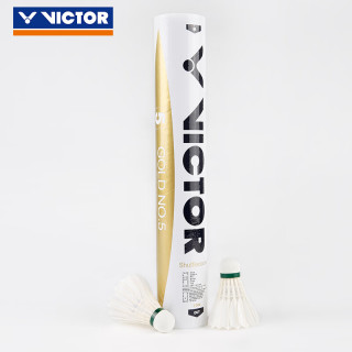 VICTOR 金黄5号 羽毛球 77速 1桶装