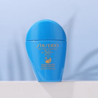资生堂 艳阳夏臻效水动力防护乳液15ml 蓝胖子小样保湿