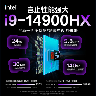 联想 拯救者Y9000P AI元启大学生办公手提本 标压酷睿24核 酷睿旗舰i9 16G 1T 5060 16英寸专业电竞屏｜2.5K