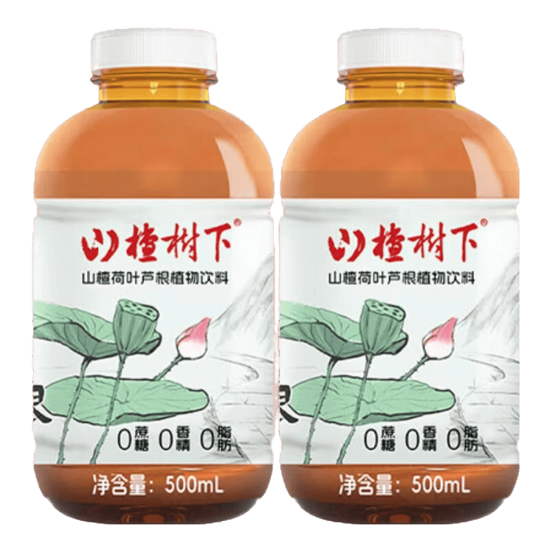 冠芳 山楂草本植物饮料 500ml*2瓶