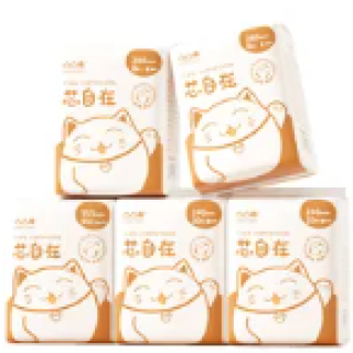 凸凸棉 日用夜用 有机纯棉 卫生巾10片装 任选六件（买六赠二）