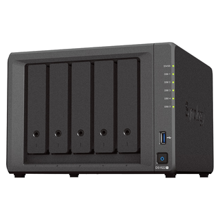 群晖 DS1522+ 5盘位NAS 8GB内存 6TB*3块 网络存储服务器
