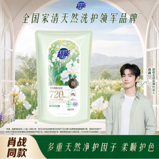 超能 植愈香氛洗衣液 法国白鸢木檀香 500g 持久留香
