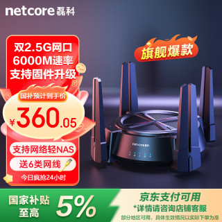 磊科 N60 PRO 6000M速率 无线路由器  1台