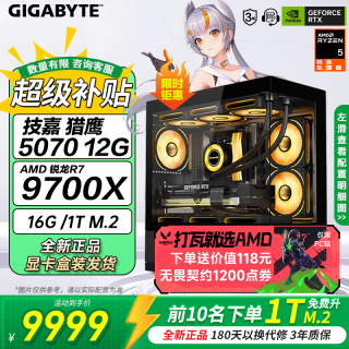 技嘉 R7 9600X RTX5060Ti 8G 组装电脑