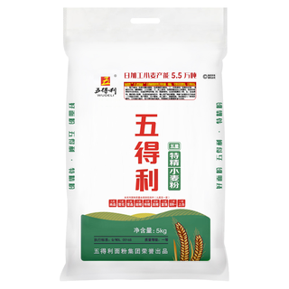 五得利 五星特精粉 小麦粉 5kg