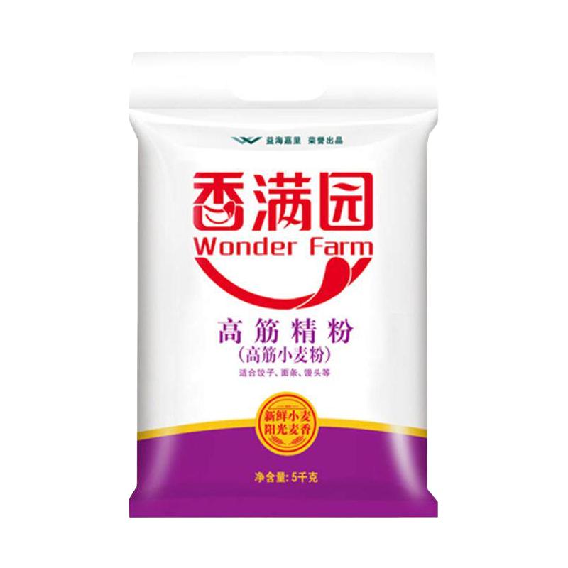 香满园 高筋精粉 5kg 小麦面粉