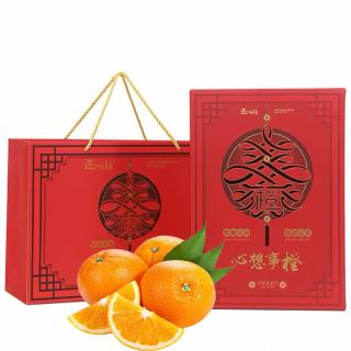 京果怡人 江西新鲜脐橙 2.5kg 礼盒装