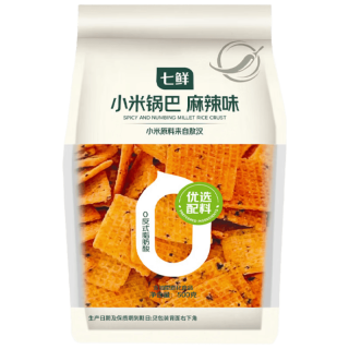 七鲜 小米锅巴 麻辣味/五香味 500g/袋