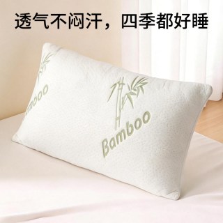 眠轻悠 碎海绵枕头 60x40x13cm 花纹随机