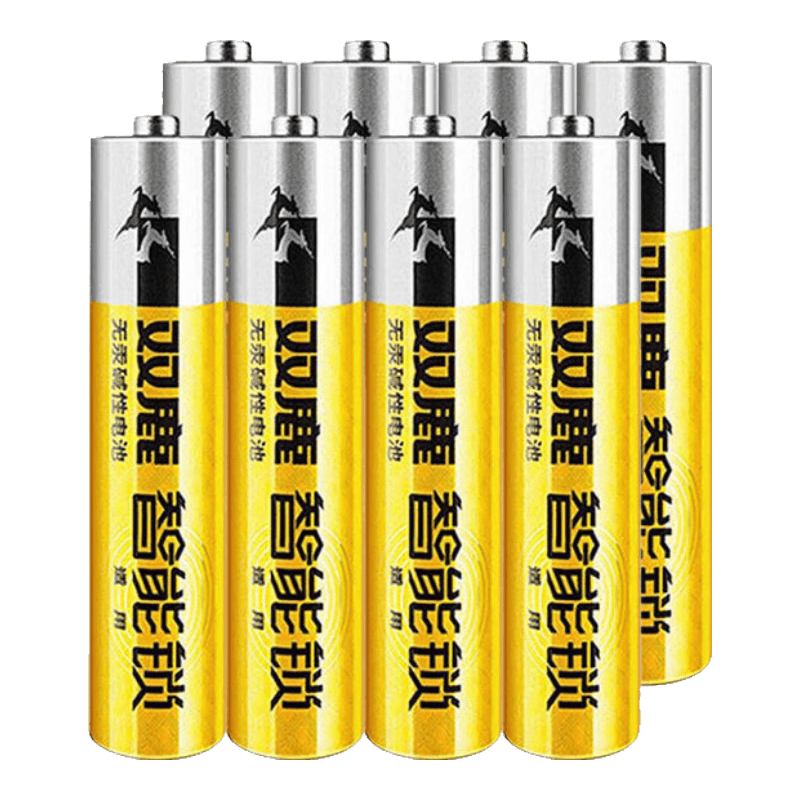 双鹿 7号碱性电池 1.5V 8节装