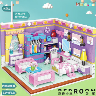 哲高 小屋卧室 639颗粒