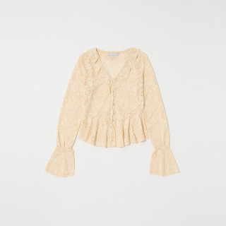 MOUSSY 春季甜美风女士针织衫 010IA280-4491