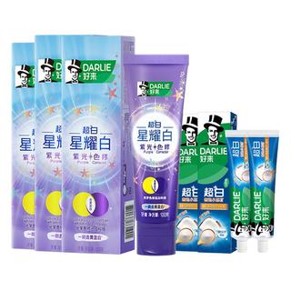 DARLIE好来 超白星耀白紫光色修牙膏