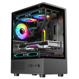 微星 14代酷睿i5 14400F/RTX3060/4060/5060Ti电竞吃鸡游戏办公设计渲染台式组装电脑主机整机DIY组装机 配置三i5 14400F丨256G丨RTX3050