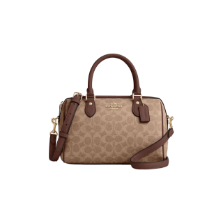 COACH ROWAN中号单肩手提包波士顿包