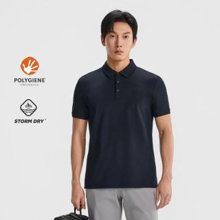 伯希和 运动t恤短袖polo衫速干t恤男户外防晒翻领弹力上衣夏季通勤