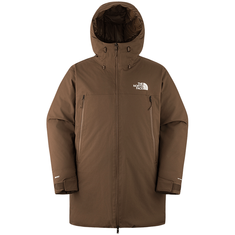 THE NORTH FACE 北面 8AYH 中长款连帽 运动羽绒服