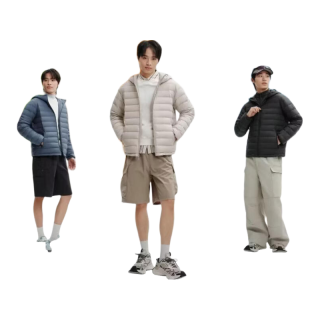 波司登 B260135007DS 90绒三防 黑色 M 男士羽绒服