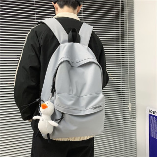 JUNGLE BIRD 丛林鸟 男初中大学生高中生大容量双肩书包 蓝色小鸭子