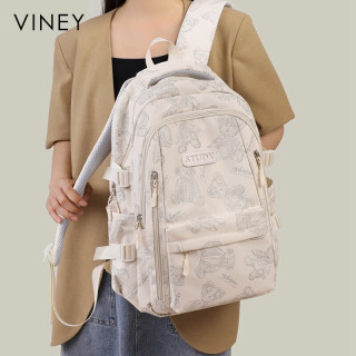 VINEY 女生大容量双肩包 休闲旅行通勤包