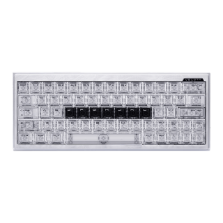 艾泰克 梵塔FUZZY63V2 磁轴 冰蓝 6系铝定版 机械键盘