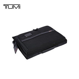 TUMI 途明 Alpha系列 弹道尼龙 黑色 男士手包
