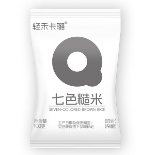 轻禾卡璐 七色糙米 100g