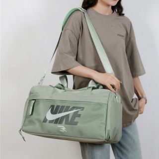 NIKE 健身包干湿分离外出百搭运动手提短途旅行包短途旅行包大容量 绿色加强版