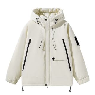 雪中飞 90%绒 640+蓬松 冬季连帽保暖羽绒服